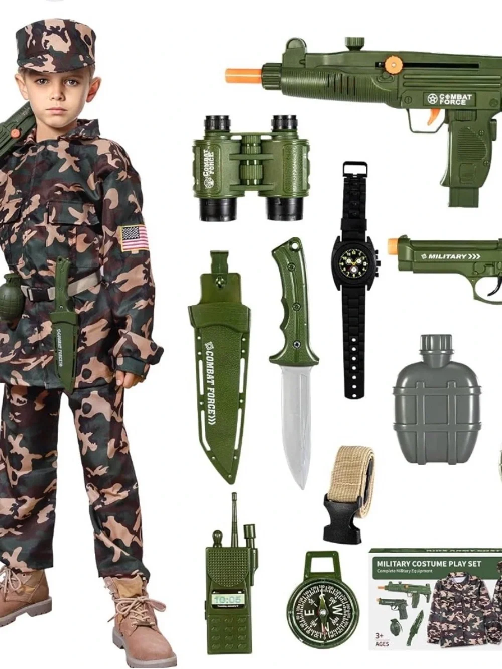 Army Uniform Kids Costume #3, army uniform